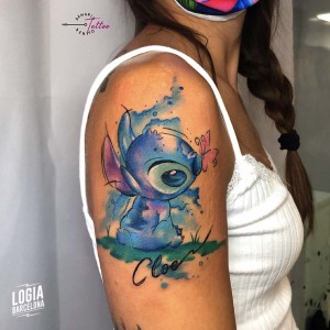 tatuaje_brazo_stitch_logiabarcelona_damaris_benito